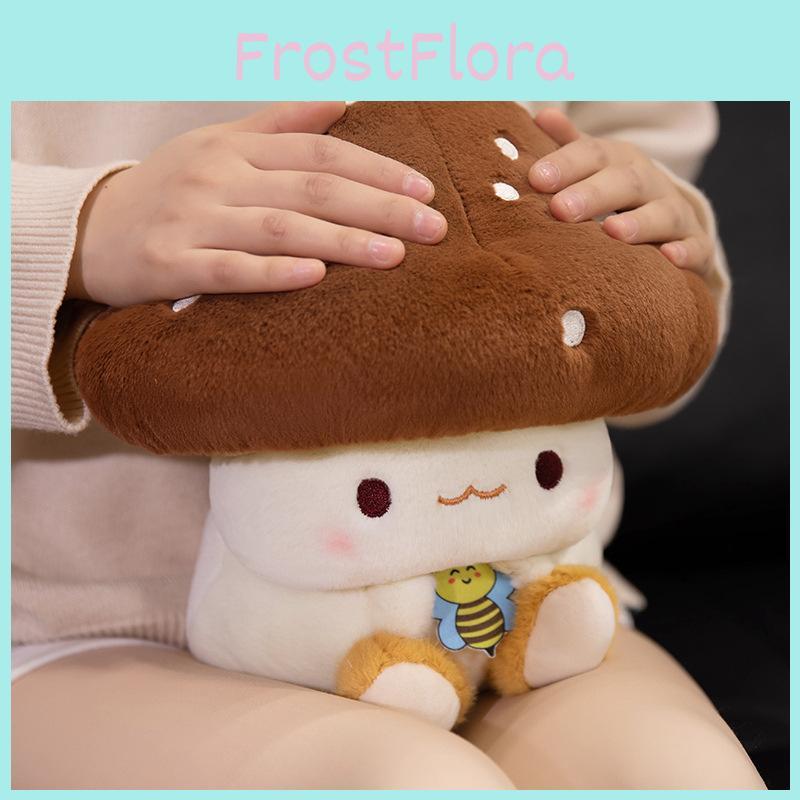 Niedliches Pilz Plüschtier für Kinder mit PP-Baumwollfüllung zur Schlafzimmerdekoration