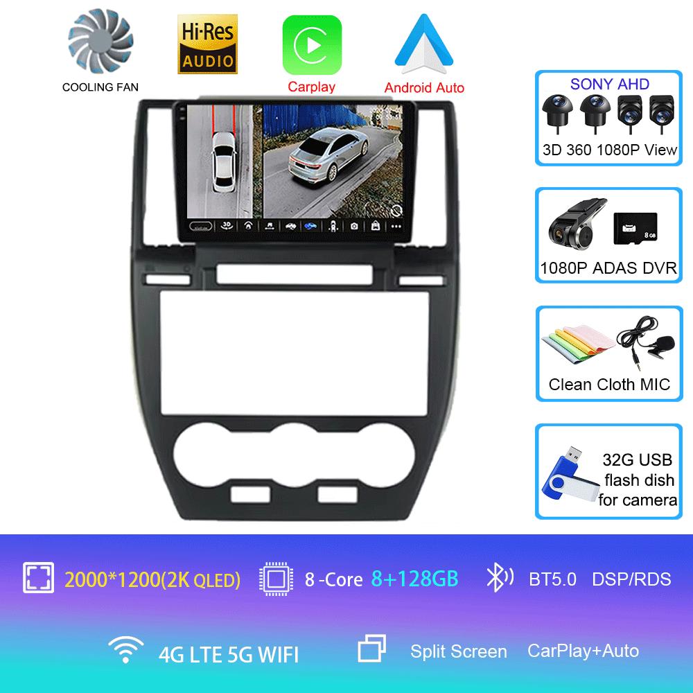For Land Rover Freelander 2 2007 - 2015 Android 14 Car Radio DVD Multimedia Video Player Stereo Auto Navigation 4G GPS Dispaly