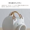 Kamoshika Tool Shop Mosquito Coil Holder, Mosquito Spear Pig, Ceramic, Banko Ware, Small Mosquito Spear Pig, Gray, OR-60-251