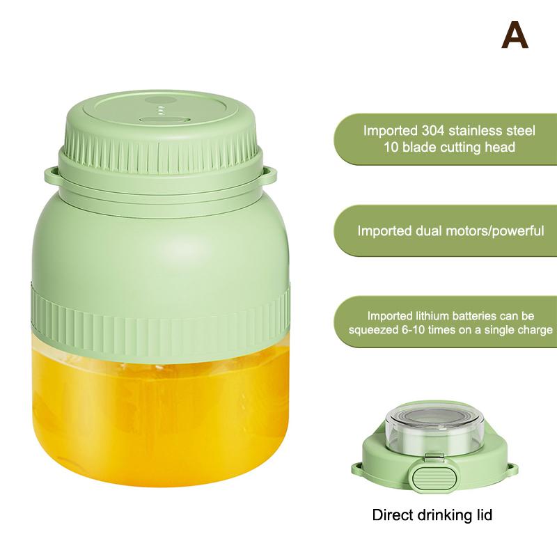 Portable Juicer Small Electric Juicer Cup Ton Cup Large Capacity Juice Cup Multifunctional Household Juice Cup Travel Blender