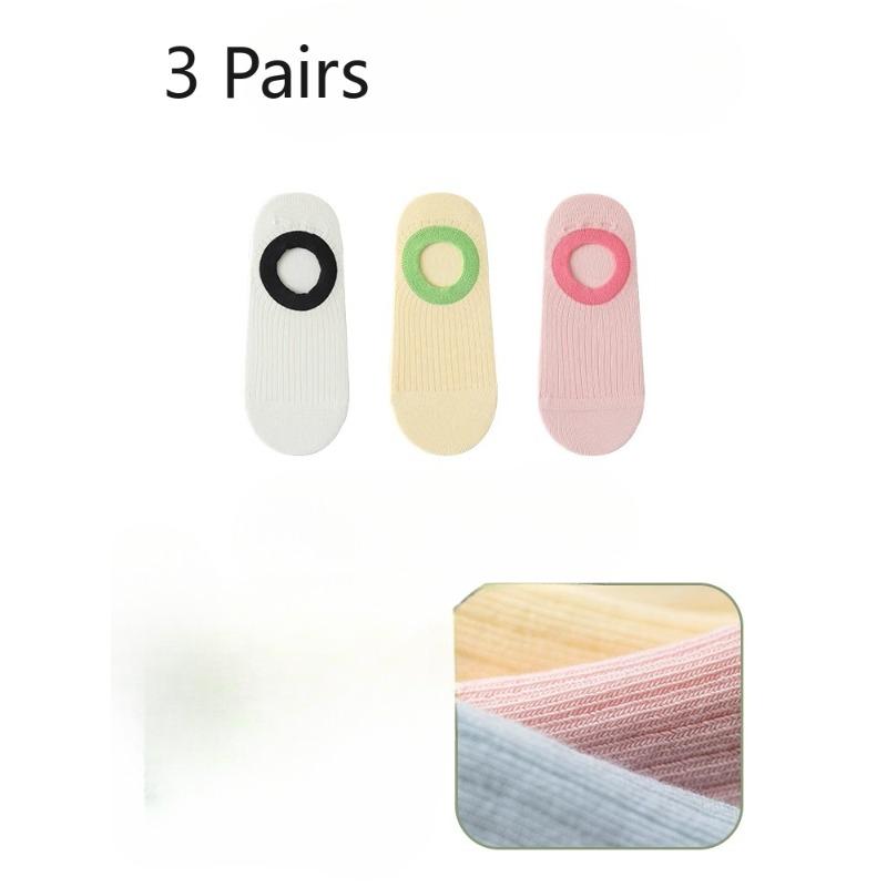 

3 Pairs of Women s Summer Dopamine Boat Socks That Won t Fall Off and Pure Cotton Short Socks, Boneless Shallow Breathable Invisible Socks 3 pairs