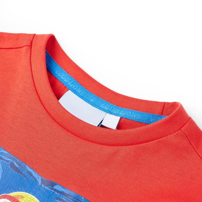 Children's T-shirt with Short Sleeves Red 92/104/116/128/140
