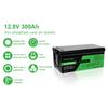 EU Local Stock Rechargeable Discharge Current 120A 12V 300AH Energy Storage Battery Pack  Lithium Ion Lifepo4 Battery Datouboss