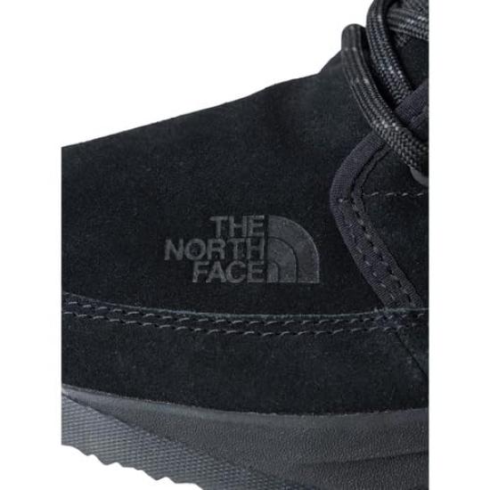 The North Face W Nuptse Chukka WP Suede TNF Black 5 Black/TNF