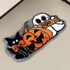 Halloween Dynia Duch Dywanik Mata pod Stopy Urocze Dywaniki Dywanik do Salonu Sofa Mata podłogowa do Łazienki Wycieraczka Dekoracja Halloween