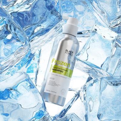 Blackforet Frozen vlasový šampon pro posílení a rovnováhu proti příznakům vypadávání vlasů 500 ml