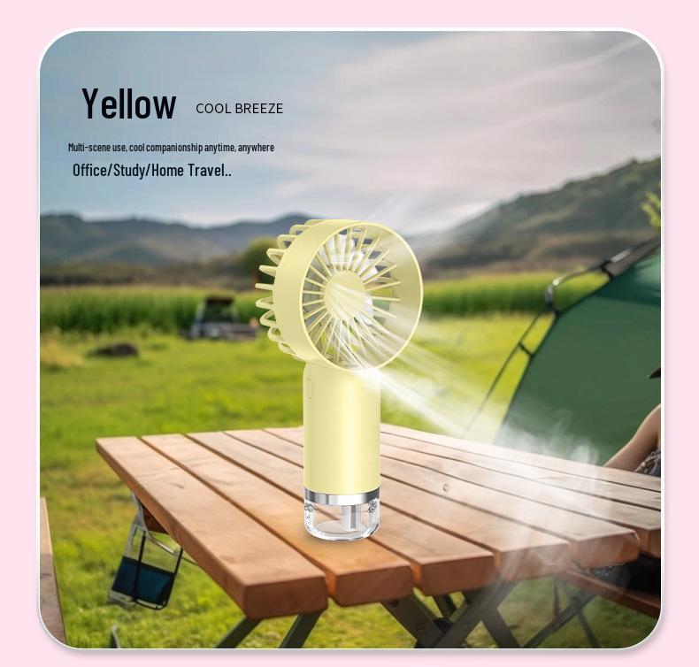 Portable Handheld Mini Cooling Spray Fan Gift