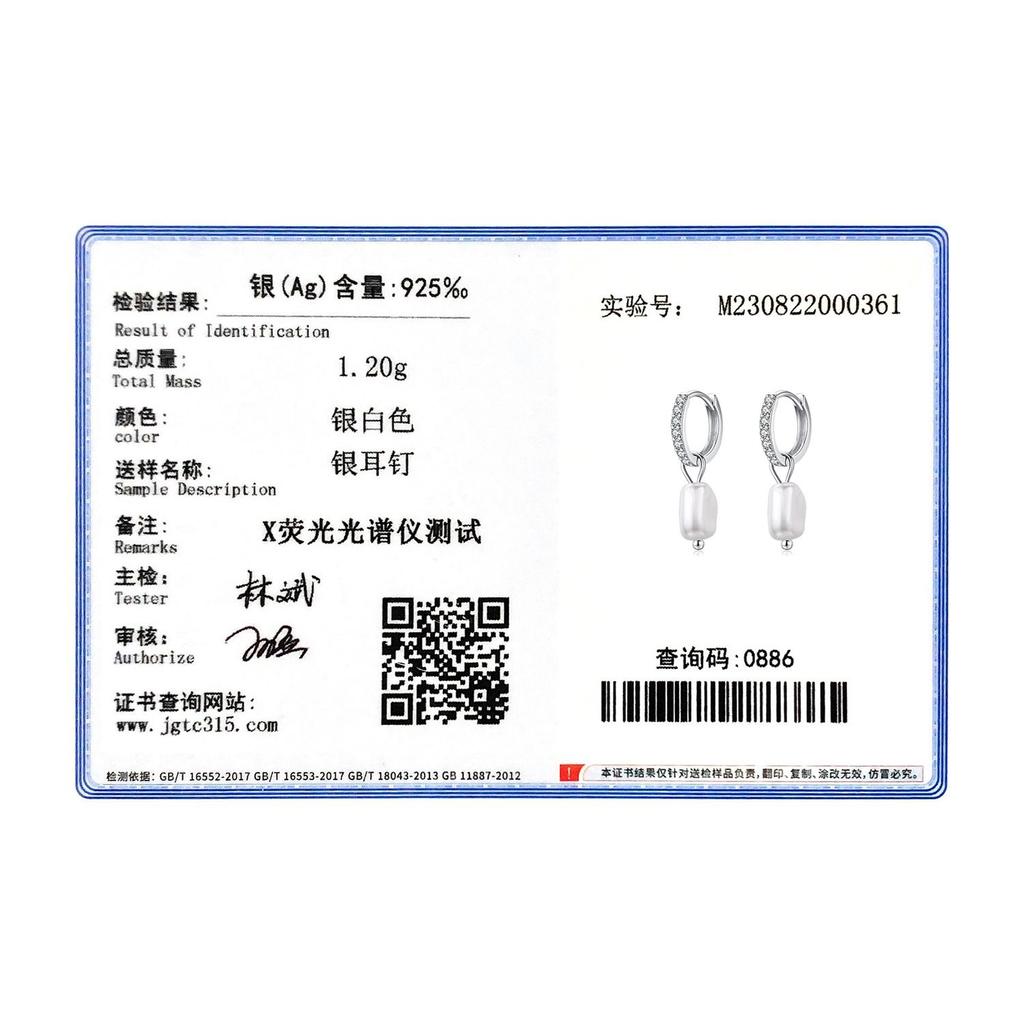 MODIAN Boucles d'oreilles créoles en argent sterling 925 avec perles baroques irrégulières, classiques et élégantes, pour femmes, fête, bijoux fins, cadeaux