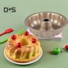 Non-Stick Ring Cake Pan Carbon Steel Fluted Tube Baking Pan for Pound Cake Buntz Cake Jelly Gelatin Chocolate Cake Molds