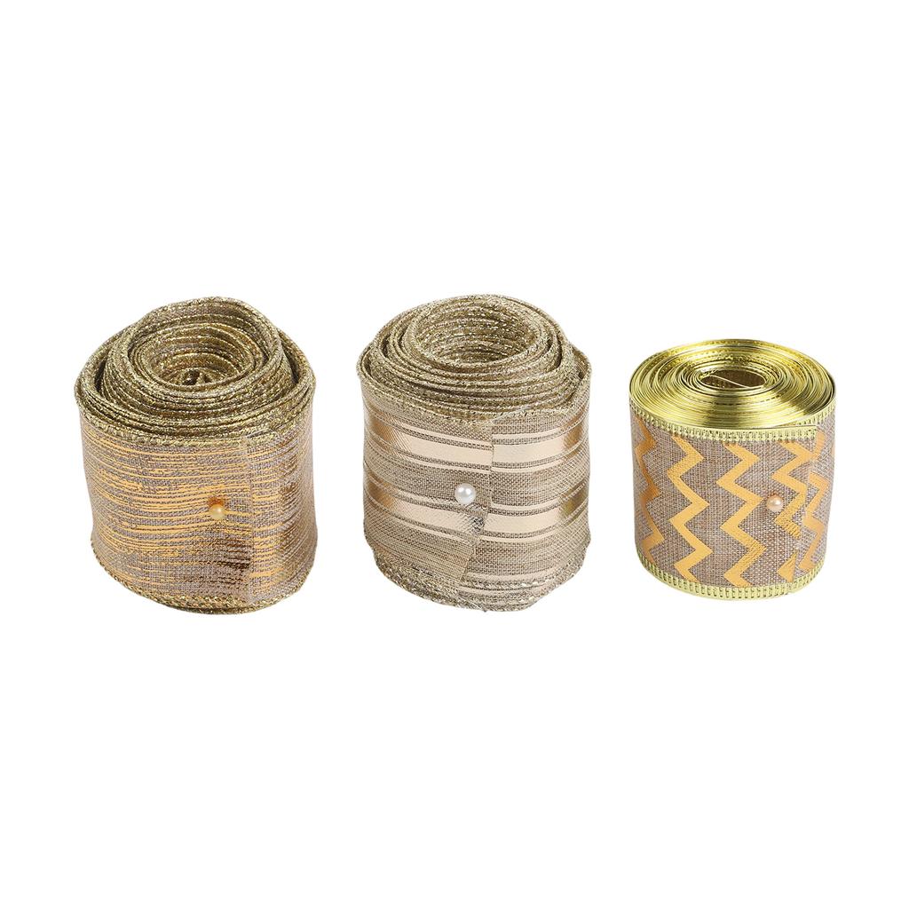 Christmas Wreath Ribbon, Used For Decorating Christmas Trees And Wreaths Christmas Crafts Supplies Christmas Decorations