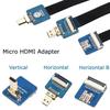 DIY HDMI Adapter Cable - Micro/Mini HDMI, Vertical/Horizontal Version
