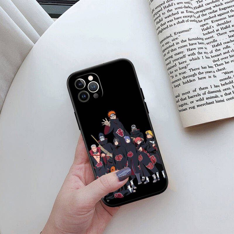 MH96 Naruto Akatsuki Case for Samsung A06 A35 A25 A24 A15 A05S A05 M55 M35 M15 A02 A12 A13 A10 A16 A20 A30 A22 A31 A32 A33 A42 A50