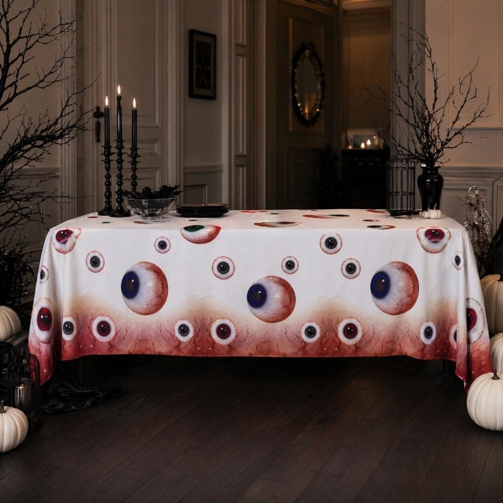 Plates Eyeballs Disposable Tableware Napkin Halloween Party Dinnerware  Party Accessories