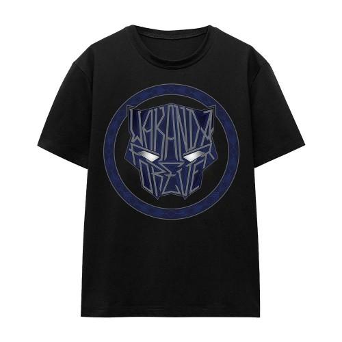 Black Panther: Wakanda Forever Unisex Adult Text T-Shirt