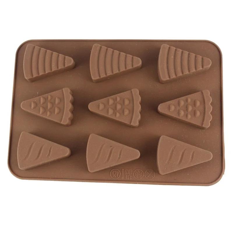 

Форма Треугольник на 9 ячеек Фондант Креативный дизайн Форма Арбуз Пицца Форма Форма для выпечки торта Формы для выпечки Аксессуары для дома и кухни A