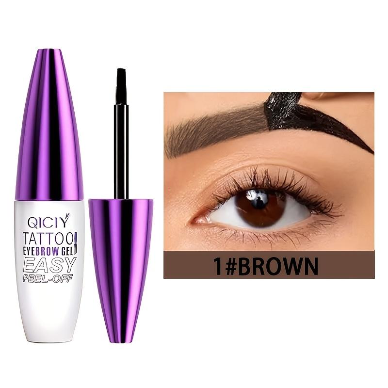 Waterproof Semi Permanent Eyebrow Dyeing Gel Durable Stain Resistant Eyebrow Tinting 1PCS