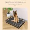 Anti-Step Poop Toilet for Dogs - Suitable for Large Breeds, Medium & Small Dogs Like Samoyeds, Golden Retrievers, and Labradors