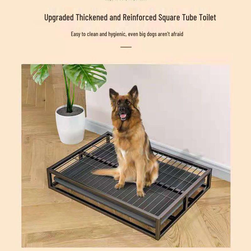 Anti-Step Poop Toilet for Dogs - Suitable for Large Breeds, Medium & Small Dogs Like Samoyeds, Golden Retrievers, and Labradors