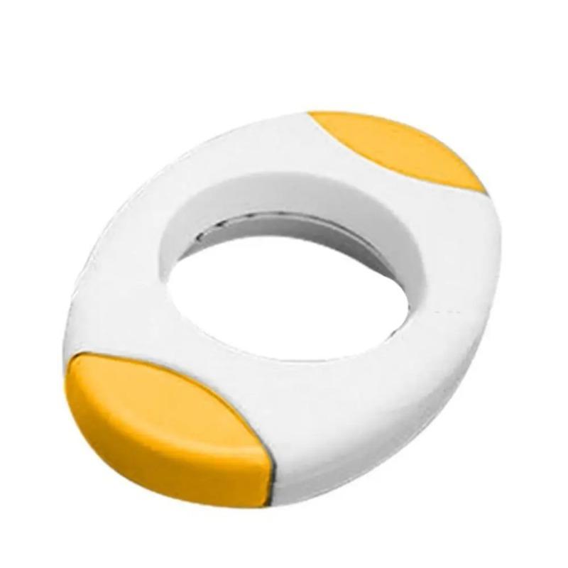 Kitchen Tools Cute Egg Opener Round PVC Cutter Egg Tool Boiled Egg Shell Topper Cutter