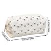 Black and white bow pencil case cute girl student cosmetic bag large capacity stationery storage bag School Organizer Supplies