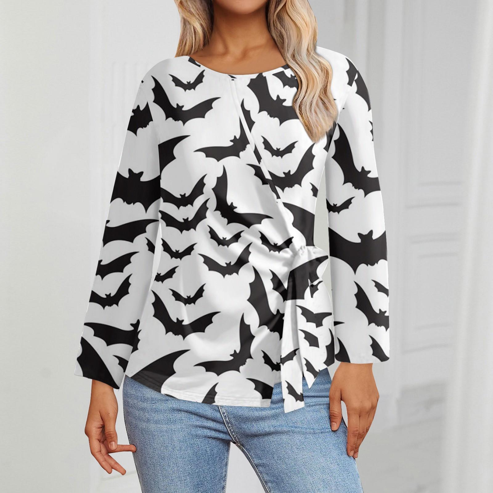 

Женские топы с длинным рукавом Летние асимметричные футболки Приталенные повседневные топы Футболки Пуловеры Топы на Хэллоуин Футболки Летние топы Топы с коротким рукавом XL белый