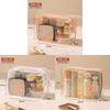 Modern Minimalist Pvc Travel Toiletry Bag With Large Capacity For Cosmetic And Bathroom Storage