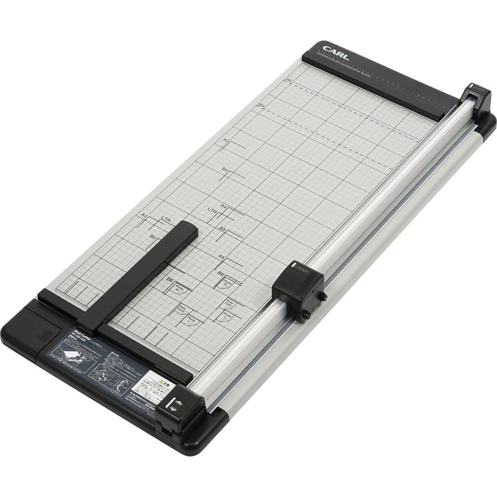 

Carl Офисная машина для резки бумаги Резак для бумаги Совместимый с A2 15 листов резки Серебристый DC-250 серебряный