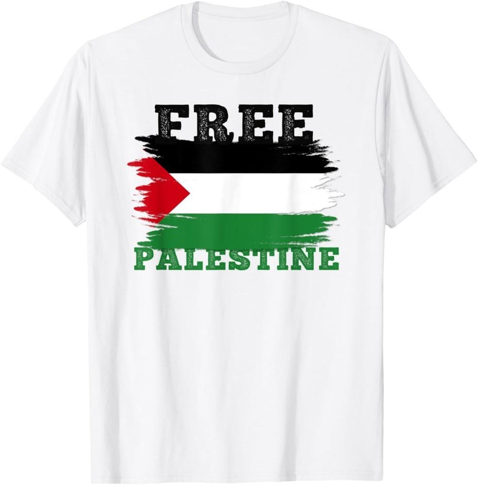 

Distressed Flag Free Palestine Unisex T-Shirt S