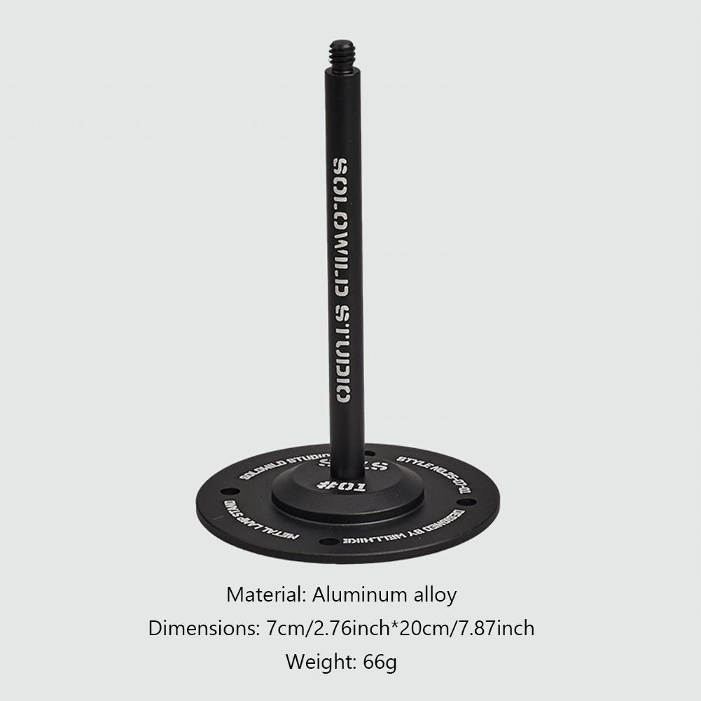 Portable Desktop Lamp Stand Aluminum Alloy Outdoor Lantern Bracket Lantern Stand Holder for Camping