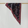 Twill Light Luxury High Sense Simulation Silk Headscarf Waist Triangle Scarf Silk Scarf Multi-Function