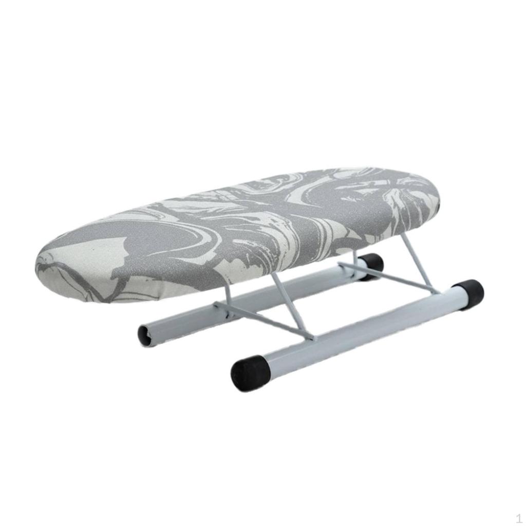 Sleeve Ironing Board Foldable Tabletop Space Saving Laundry Accessory for Students,