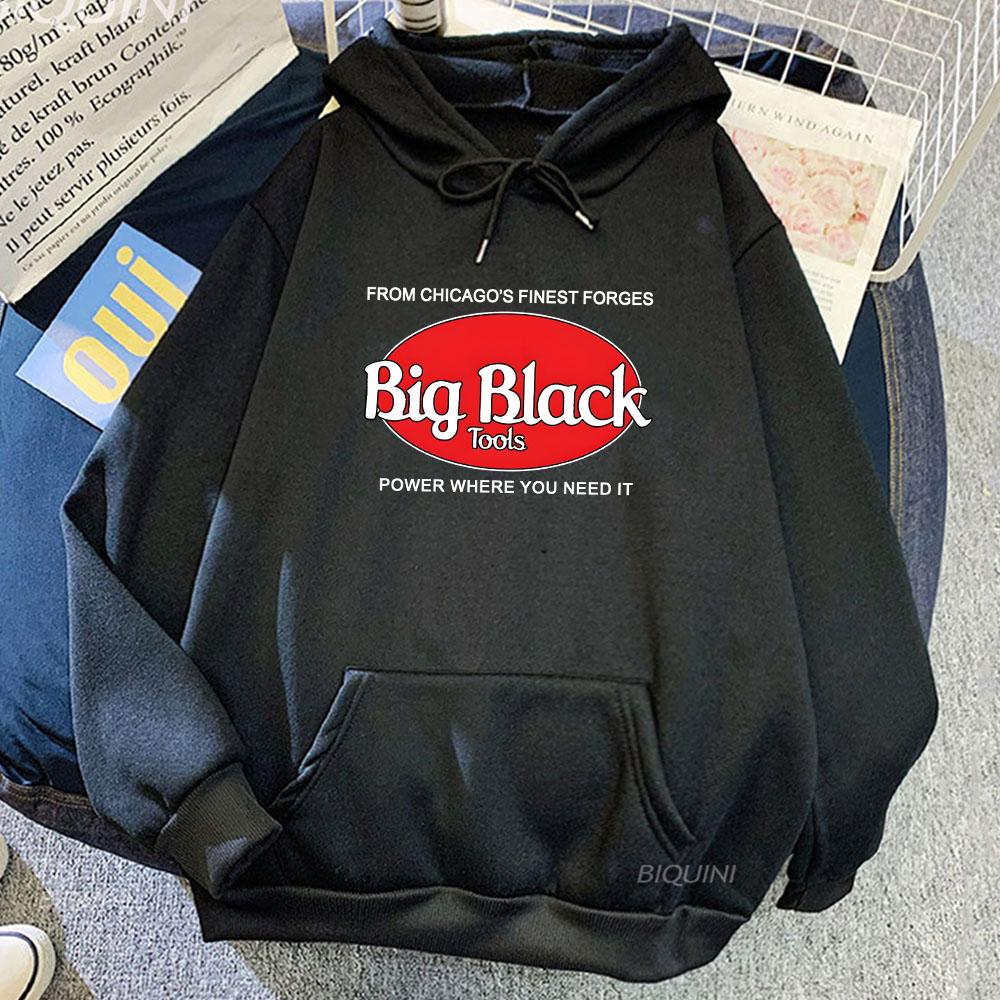 Graphic Clothes Band Big Black Heavy Mental Hoodies Streetwear Unisex Sweatshirts Comfortable Soft Print Pullover