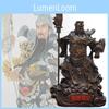 Stunning Guan Yu Warrior God Resin Sculpture For Living Room Decoration