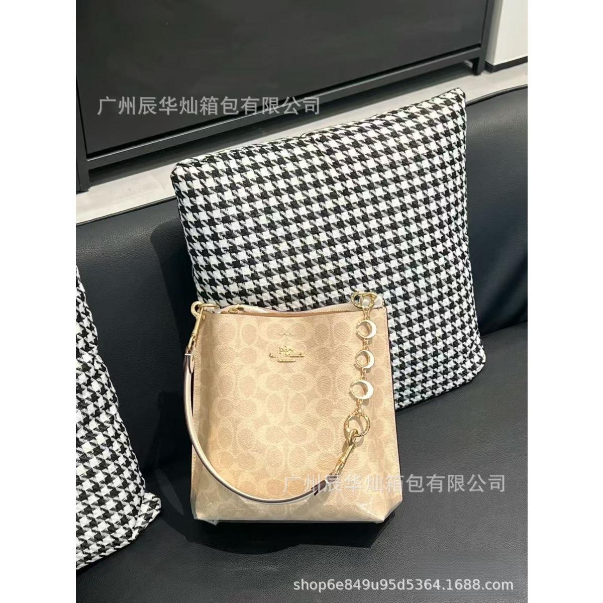 Новая сумка-ведро Jasmine Mollie 22 от семьи Kou Классическая Ретро Винтажная Цветочная Сумка Универсальная Через Плечо На Одно Плечо Женская 22x21x10