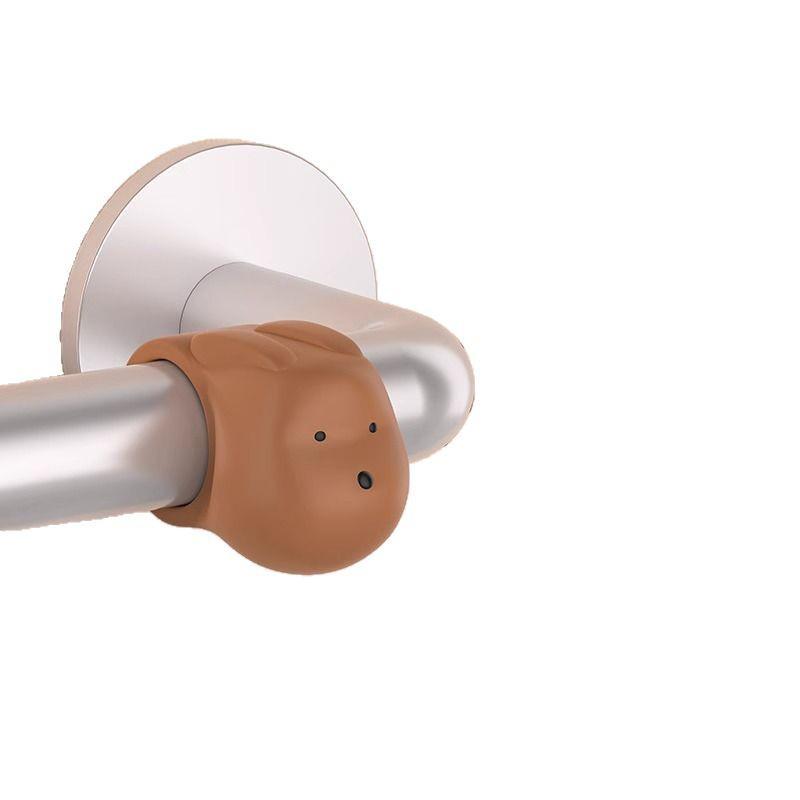 Protecție Silicon Mâner Ușă - Oprirea Anti-Coliziune pentru Perete și Fereastră pentru Hol de Intrare și Dormitor