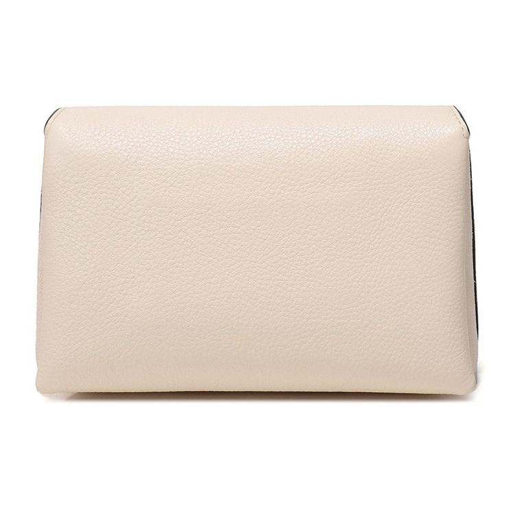 Tory Burch Kira Flap Leather Chain Crossbody Shoulder Bag Women Bags Cream 55346-122