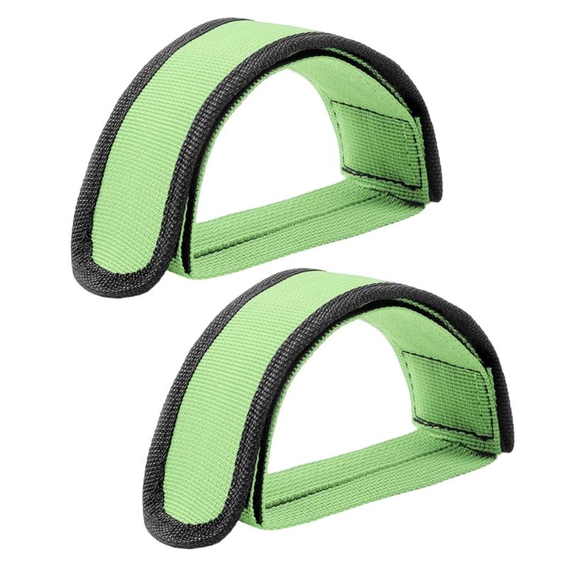 Bike Extended Foot Pedals Bands Easily Mount Cycling Bicycles Pedal Strap Toe Clip Strap Replacement Cycling Accessories