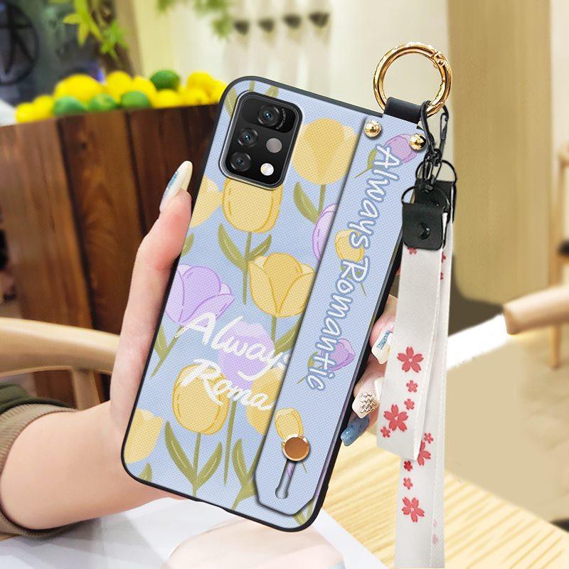 Shockproof Fashion Design Phone Case For UMIDIGI A11 Pro Max Anti-dust Kickstand Protective Back Cover Phone Holder Ring