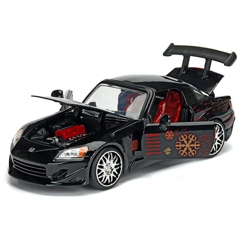 1:24 Honda S2000 Alloy Sports Car Diecasts & Toy Metal Muscle Car Racing Car Model High Simulation Collection Childrens Toy Gift