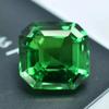 Beautiful Green Tsavorite Garnet Natural Square Cut 9+ Ct Certified Gemstone