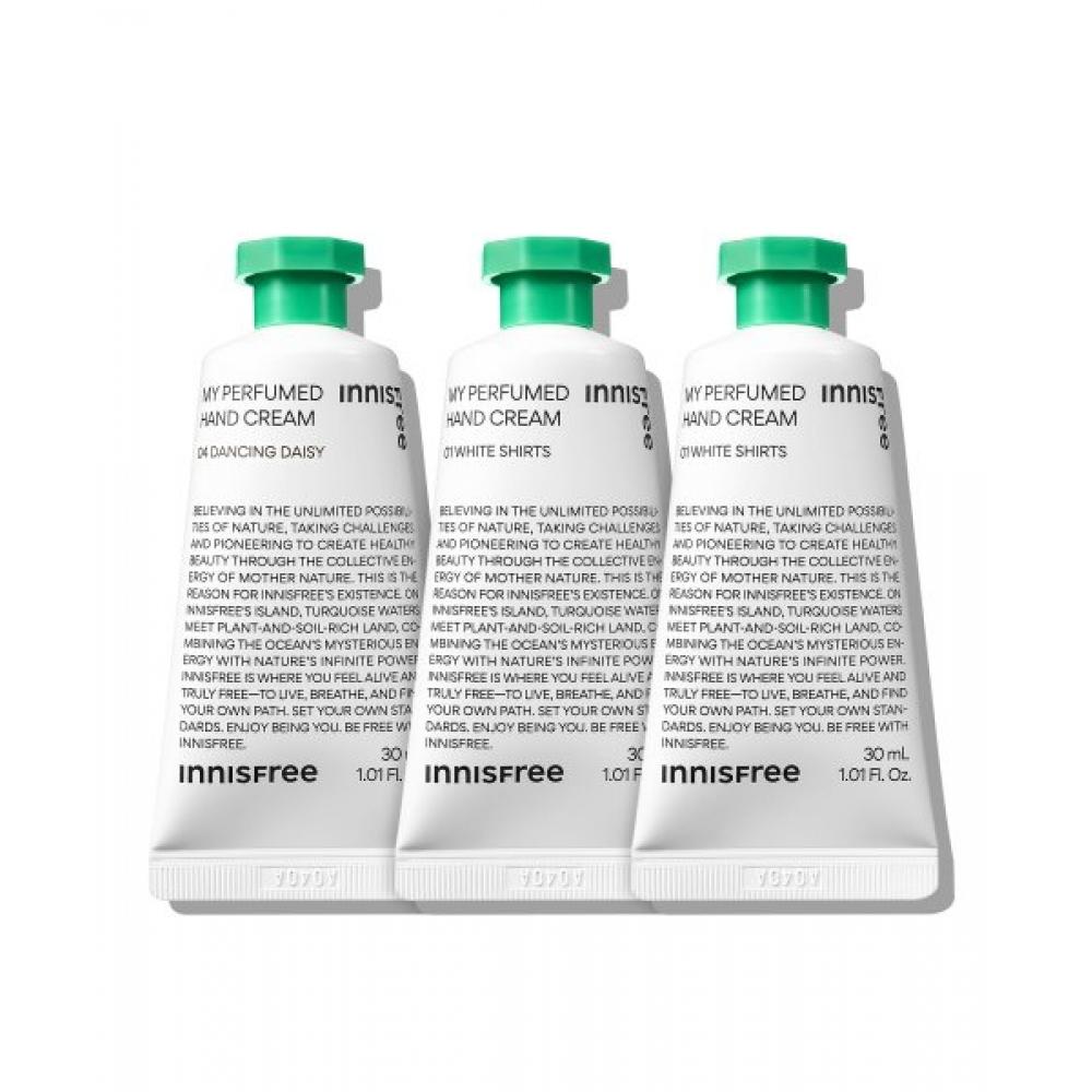 Innisfree My Perfumed Hand Cream 30ml 3 Pieces  Choose 1 From 7 Types white shirt