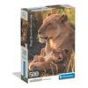 Clementoni Compact 500 Pieces - Feline Love