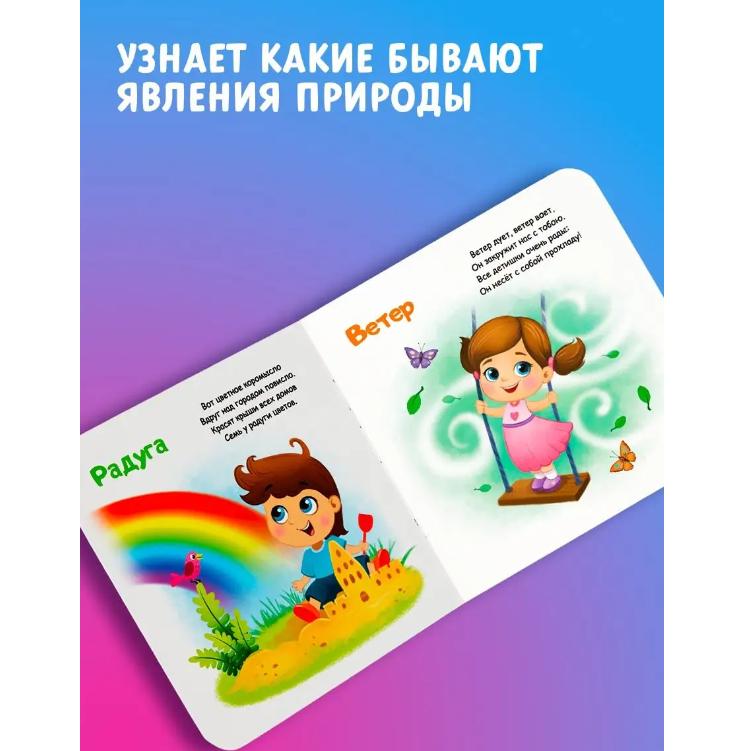 Nabor Detskikh Knizhek Znakomimsya S Okruzhayushchim Mirom: Formy I Ovoshchi, Yavleniya Prirody, Vremena Goda, Kto Chto Yest?