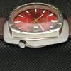 UŻYWANY WINTAGE SEIKO 5 AUTOMATIC 7009A JAPOŃSKI MĘSKI DZIEŃ/DATA CZERWONY ZEGAREK 601-a313483-6