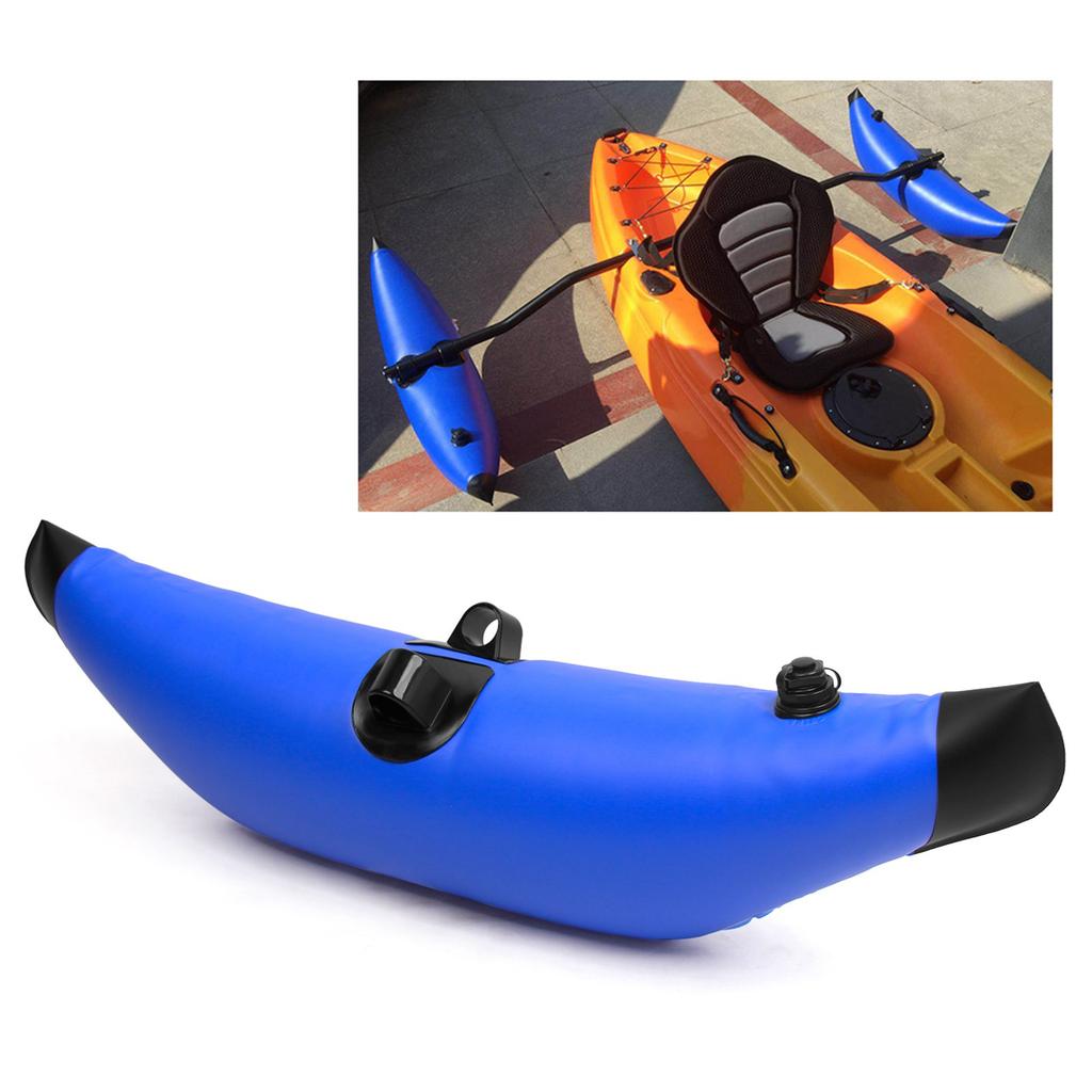 2pcs Kayak PVC Inflatable Outrigger Float Kayak Boat Fishing Standing Float Stabilizer