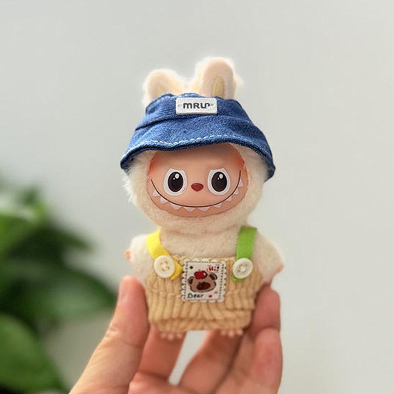 Mini Version 4.0 Vinyl Face Plush Blind Box Doll Clothes Christmas Set Small Nose Gaga Heart Bottom Password