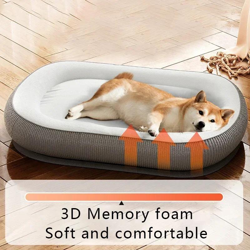 1PC Four Seasons Models Thickened and Heightened Pet Kennel Dog Kennel Cat Kennel Removable and Washable Dog Mat Pet Supplies