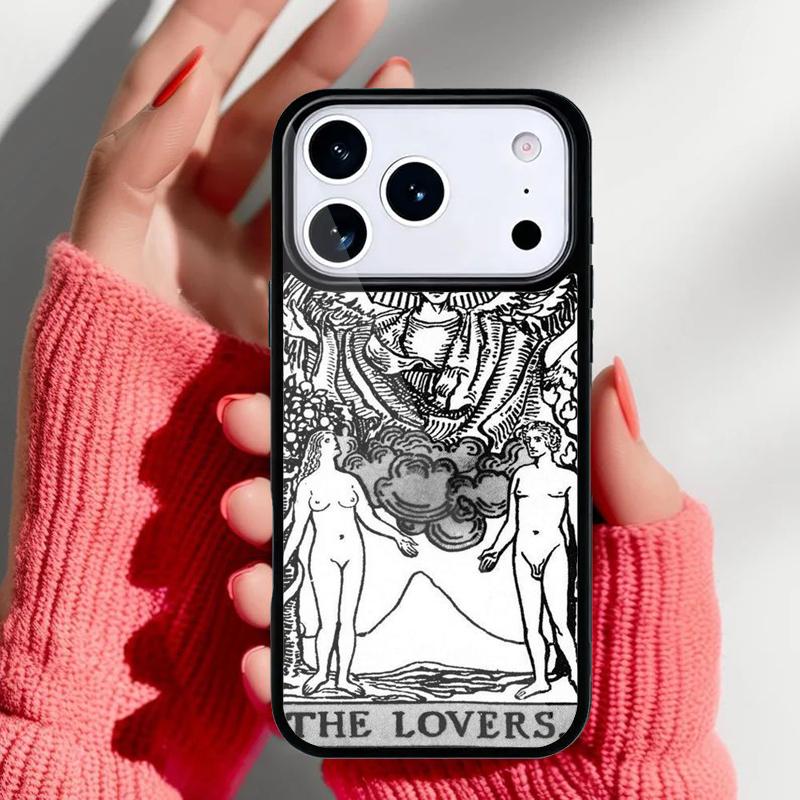 Tarot Card Astrology Sun Moon Phone Case for iPhone 17 Air 16e 15 14 13 Pro Max Back Cover for 12 11 Pro Coque