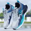 Winter cotton shoes student sports shoes leather surface waterproof warm shoes casual soft sole lightweight running shoes