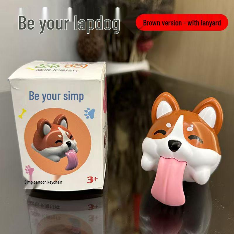 Niedliche Corgi-Figur: Neuheit Freund/Freundin Geschenk, Lustiges Stressabbau Ornament